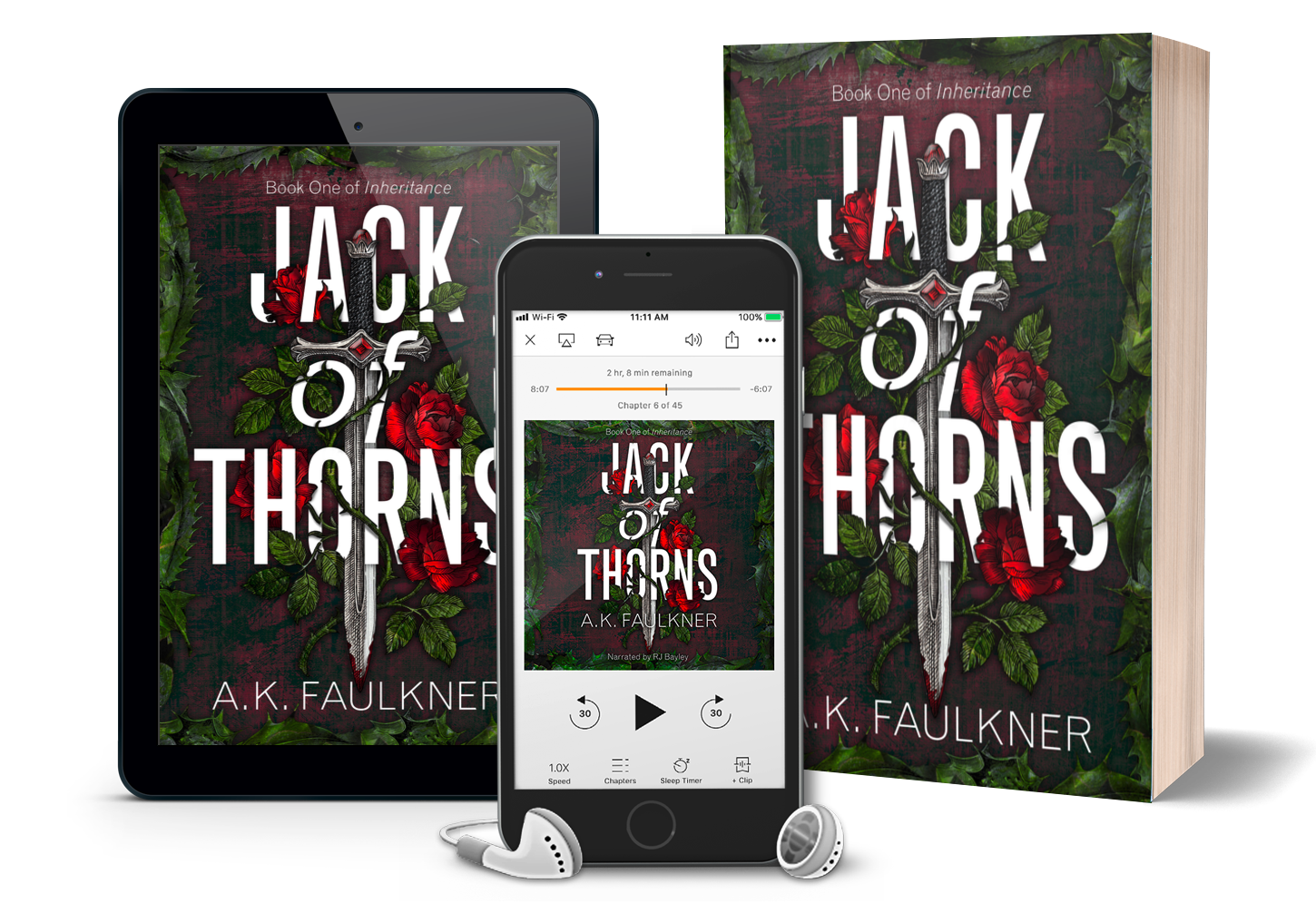 Jack of Thorns as an ebook, audiobook, and paperback