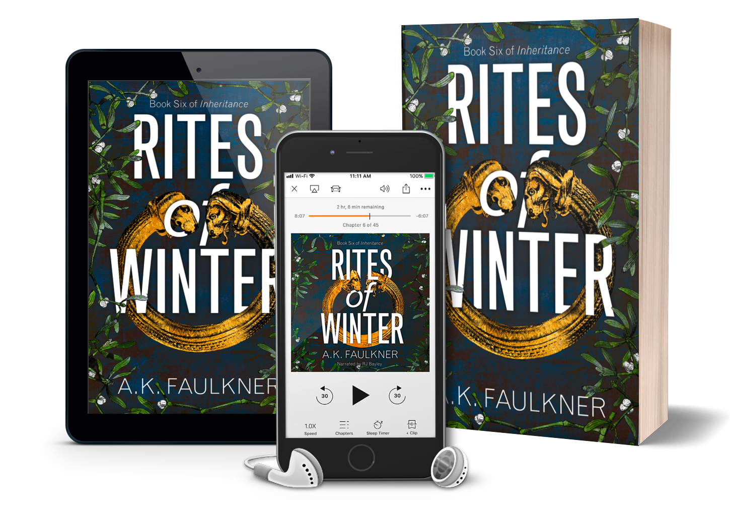 Rites of Winter as an ebook, audiobook, and paperback