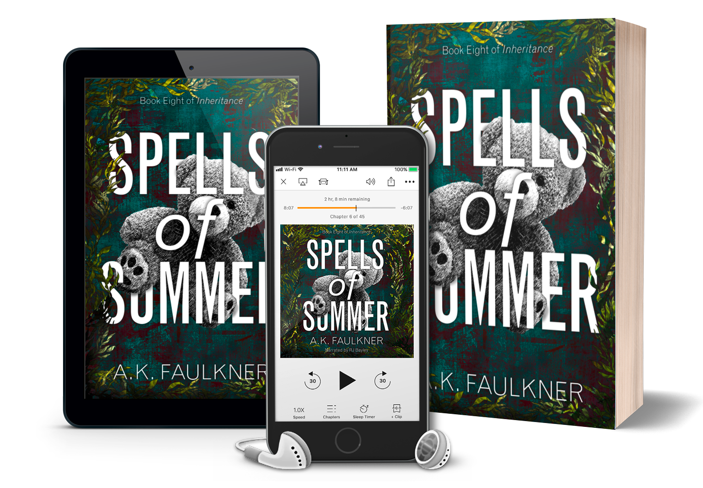 Spells of Summer as an ebook, audiobook, and paperback